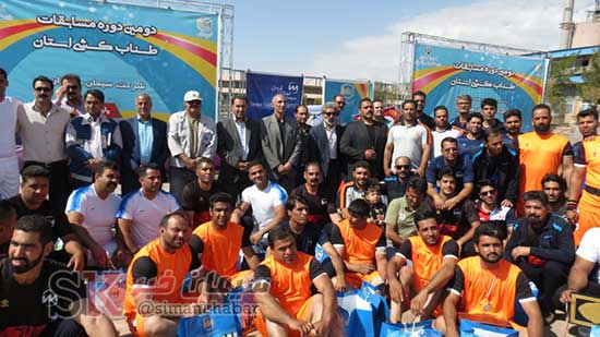 مسابقات طناب کشی کارگری استان در شرکت سیمان ممتازان برگزار گردید 